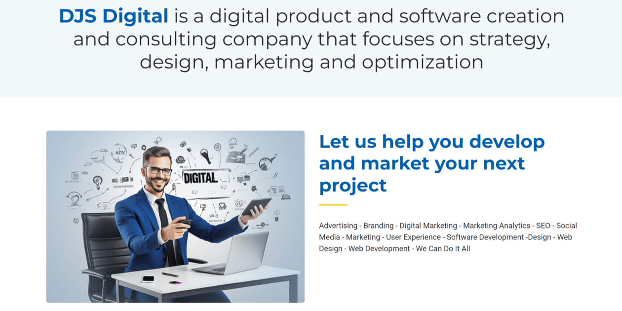 DJS Digital seo djs digital software consulting marketing web design ...